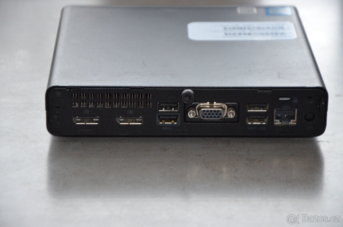 HP Prodesk 600 G4 Mini PC i3/16GB/SSD 256GB/záruka - 2