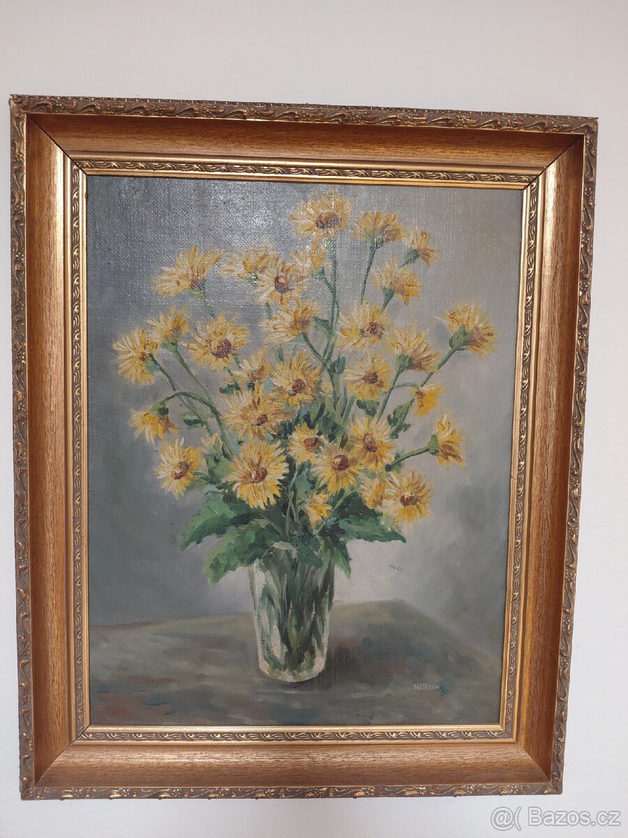 Obrazy kytice Netrefa - 2