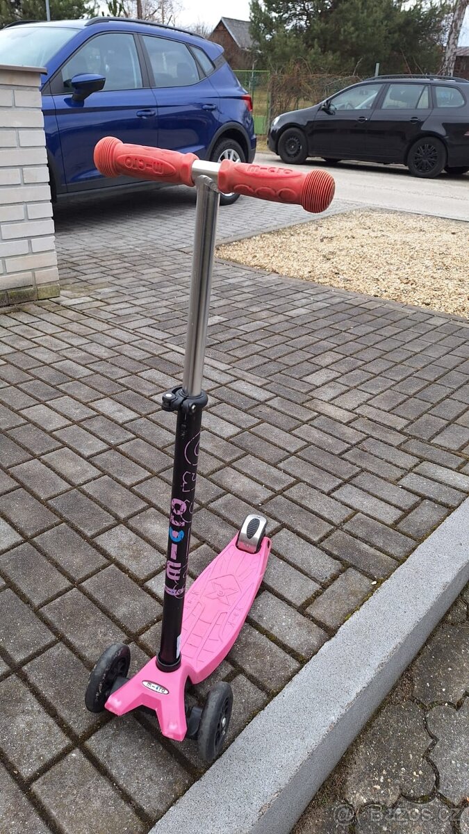 Koloběžka Micro Mini Deluxe - růžová - 2