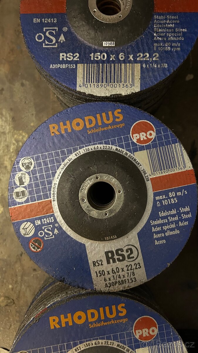 Brusný kotouč 150x6x22,3 - 2