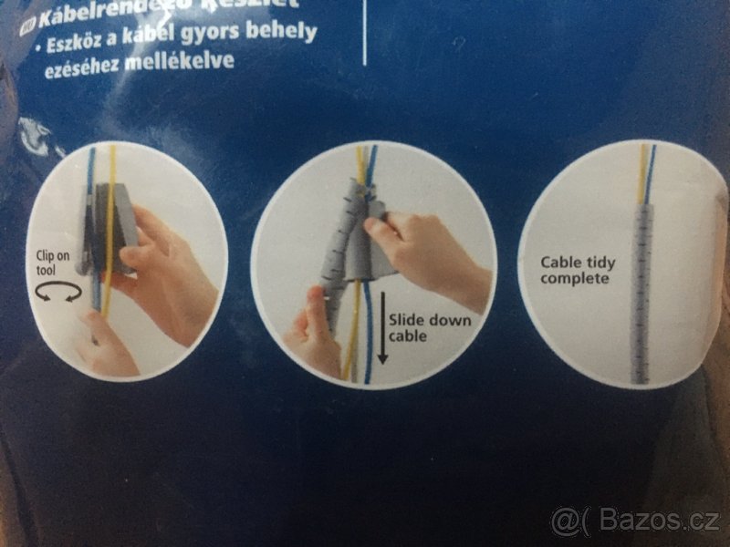 Sada na uspořádání TV / Audio kabelů - 2