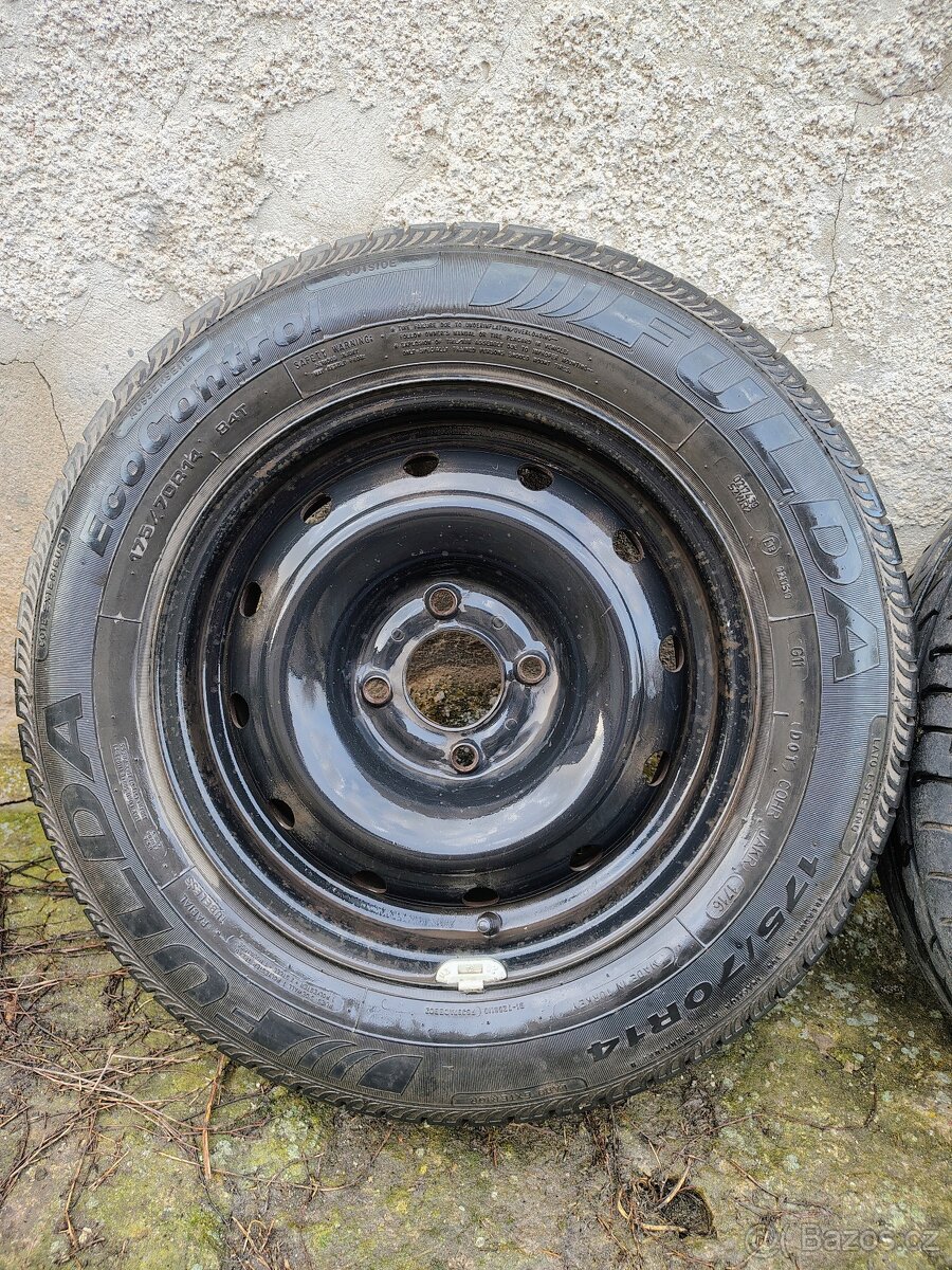 Kola letní Berlingo 175/70 R14 - 2