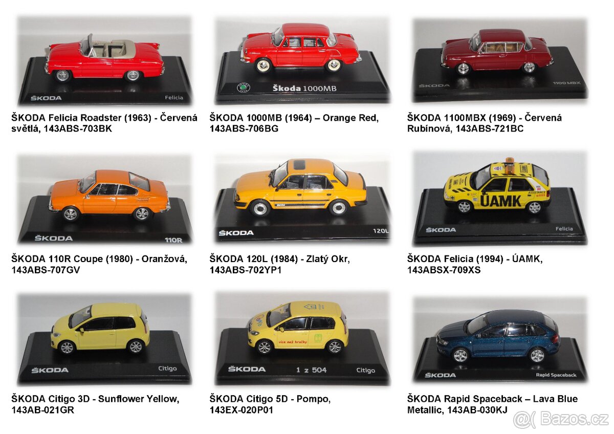 ABREX ŠKODA 1:43 - 2