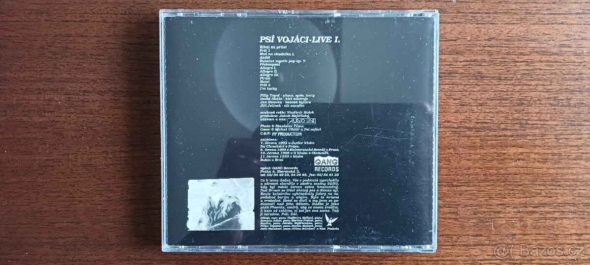 2xCD Psí vojáci - Live I + II - 2