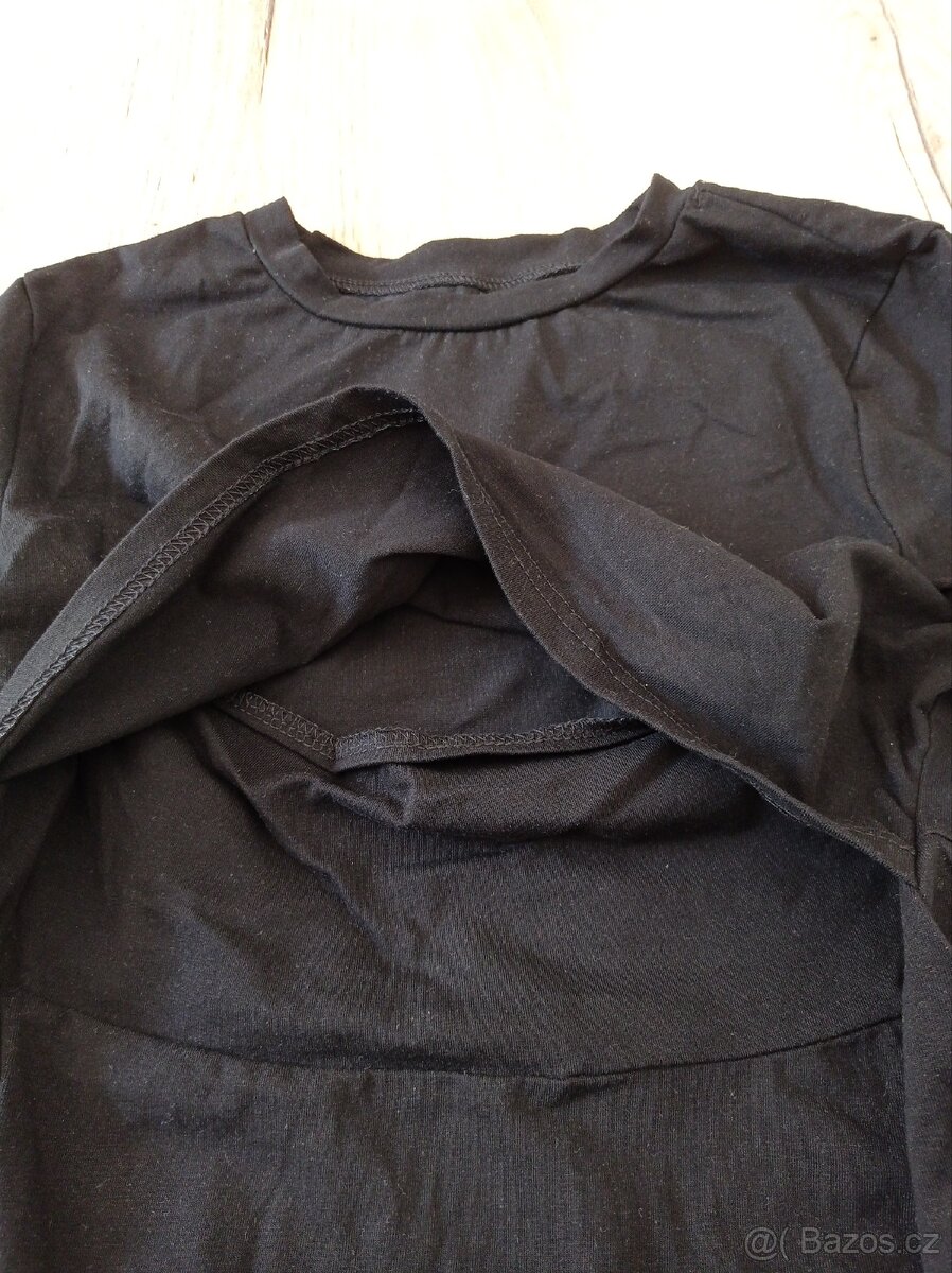 Kojící tričko dlouhý rukáv S - 2