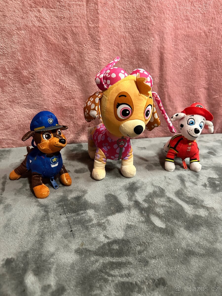 Tlapková patrola - plyšáci - 2