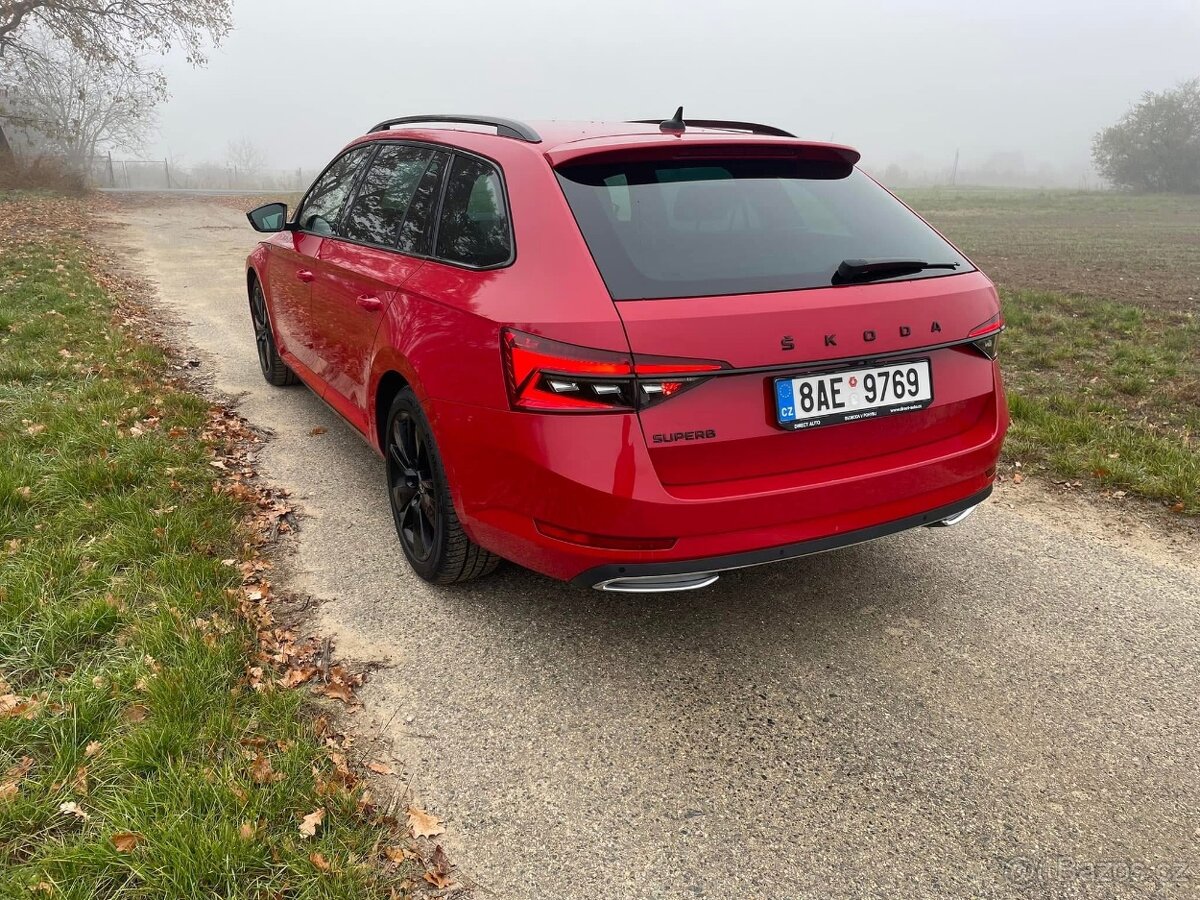 Škoda Superb 3 (FL) SPORTLINE 2.0 TDI manual 110 kw 2020 - 2