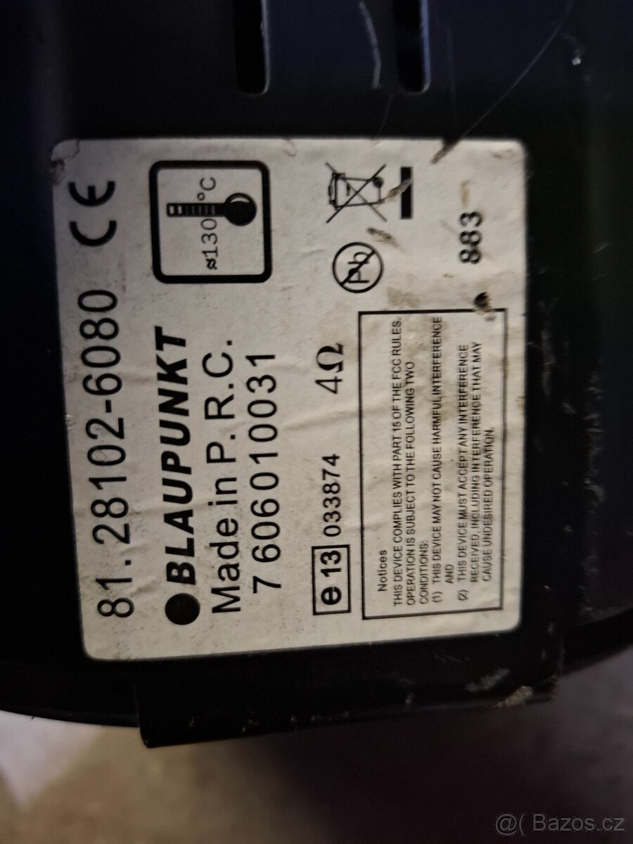 Subwoofer Blaupunkt MAN TGA TGX TGS - 2