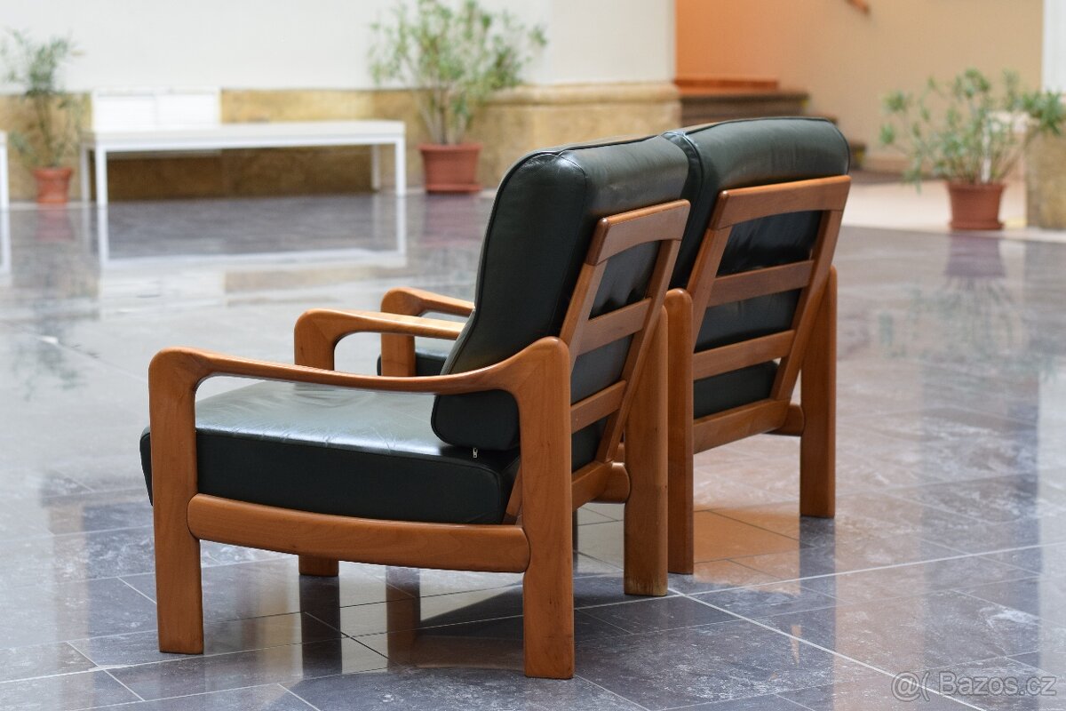 Danské křesla z masivního teaku - 2