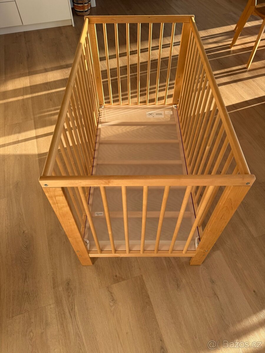 Dětská postel ikea Gulliver+2 matrace a příslušenství - 2