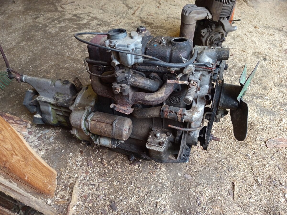 Motor převodovka škoda a motor PF 62 - 2