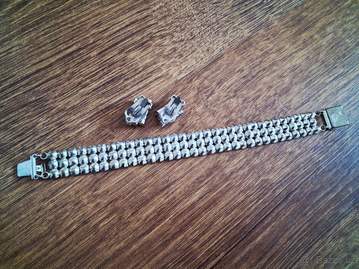 štrasové šperky, ca 1990 - 2