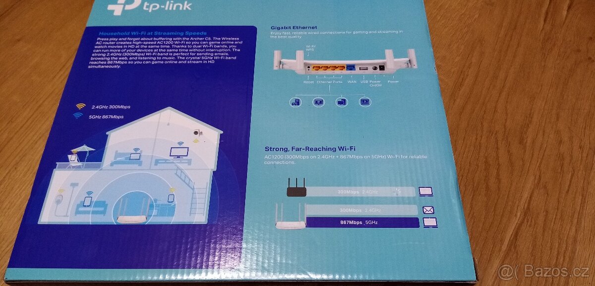 tp-link AC1200 router - 2
