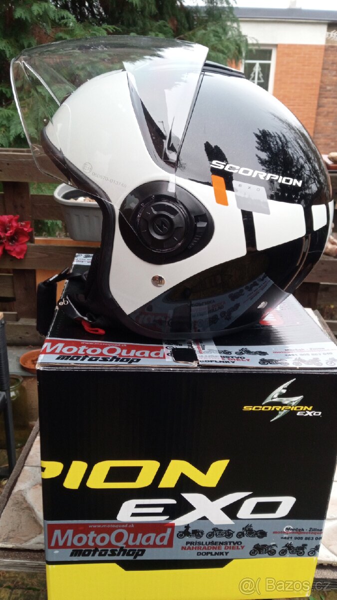 Otevřená helma na skůtr Scorpion - 2