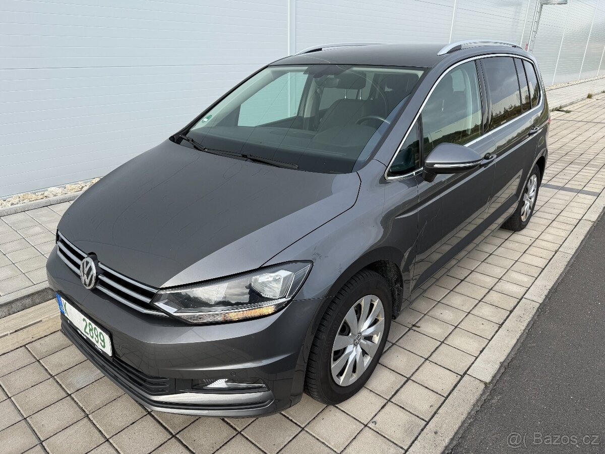 VW Touran III, rok 2016, 1.2TSI 81 kW, servis VW, 177.171 km - 2