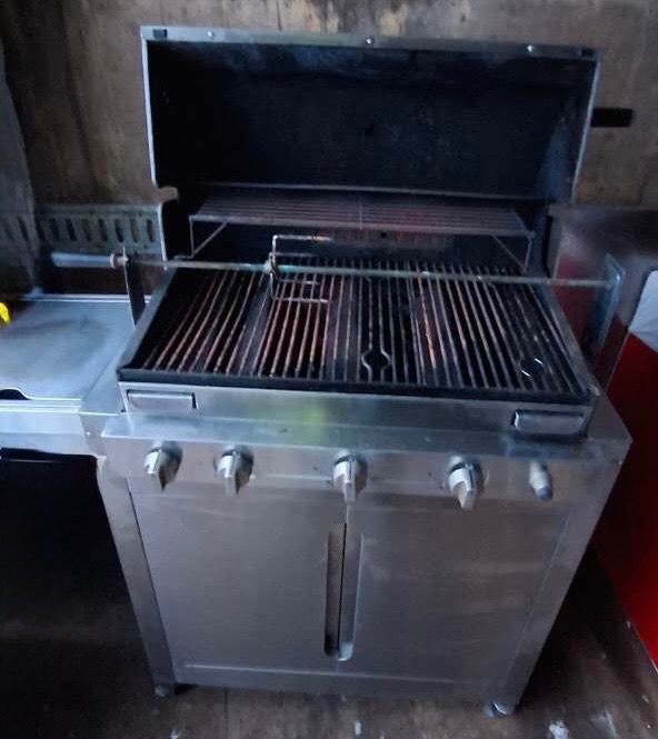 Prodám nerezový plynový gril Barbecook - 2