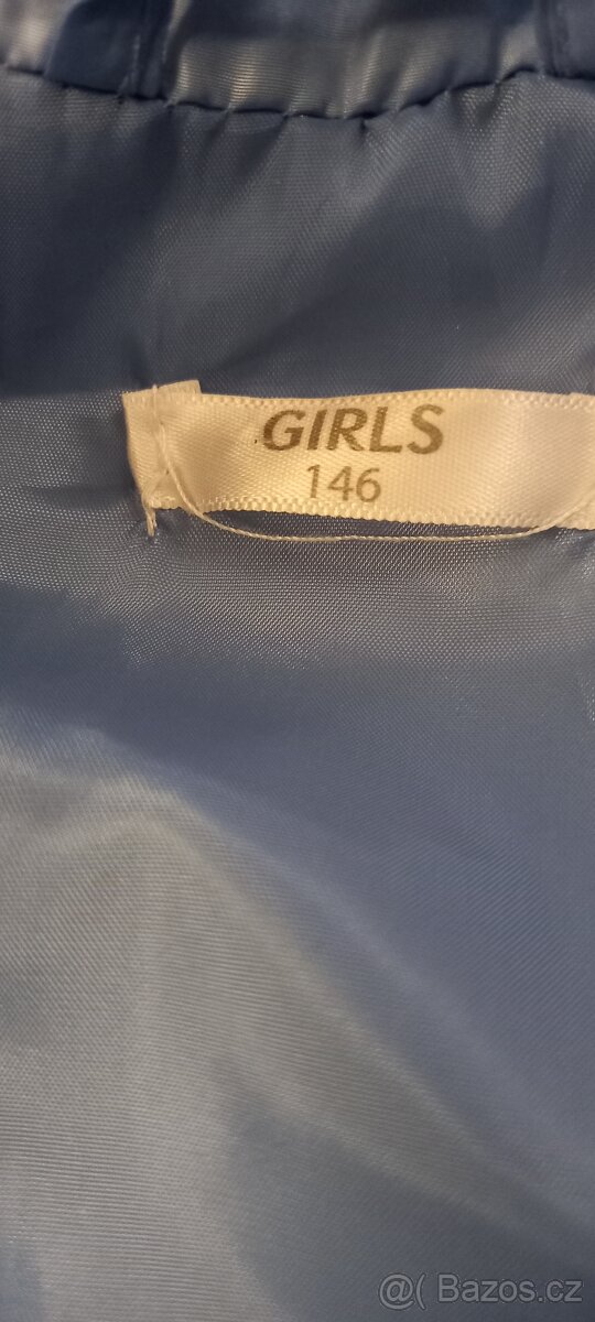Dívčí zimní bundy vel. 146 - 2