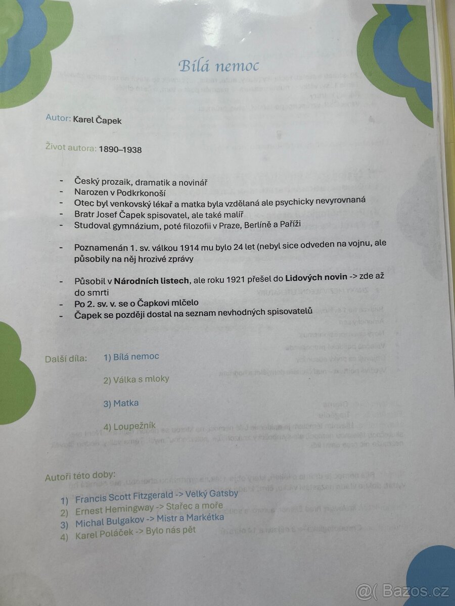 Maturitní četba - 2