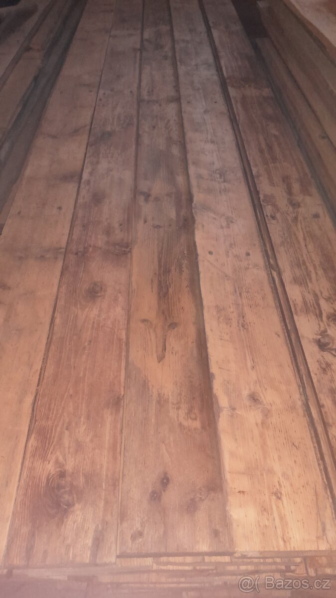 Prodám stará prkna z podlahy. - 2