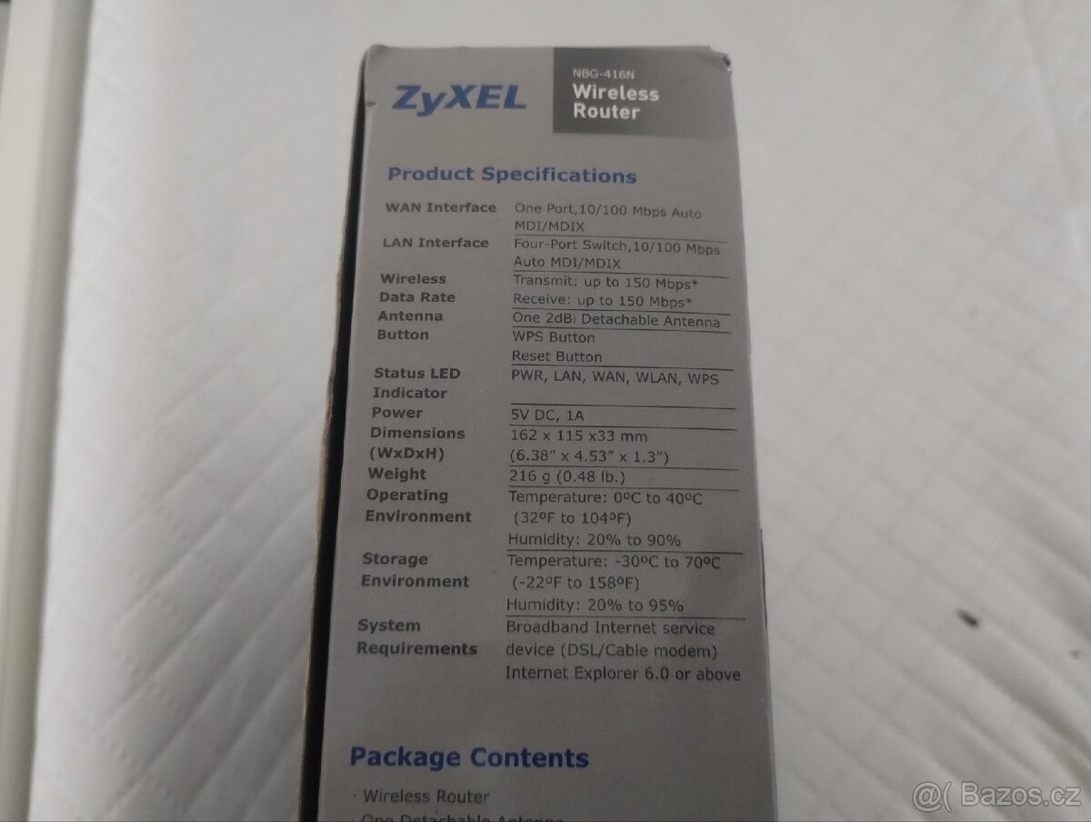 Router Zyxel nbg-416n - 2