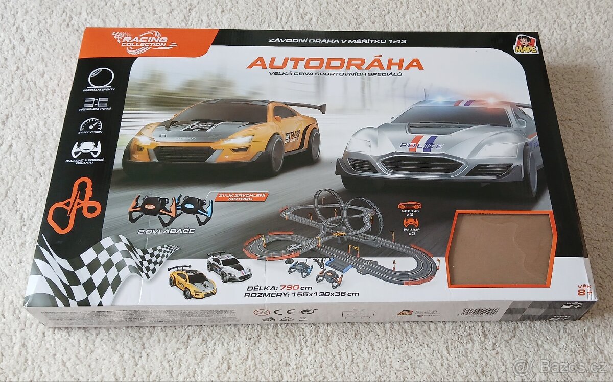 Autodráha Racing 1:43 - 2