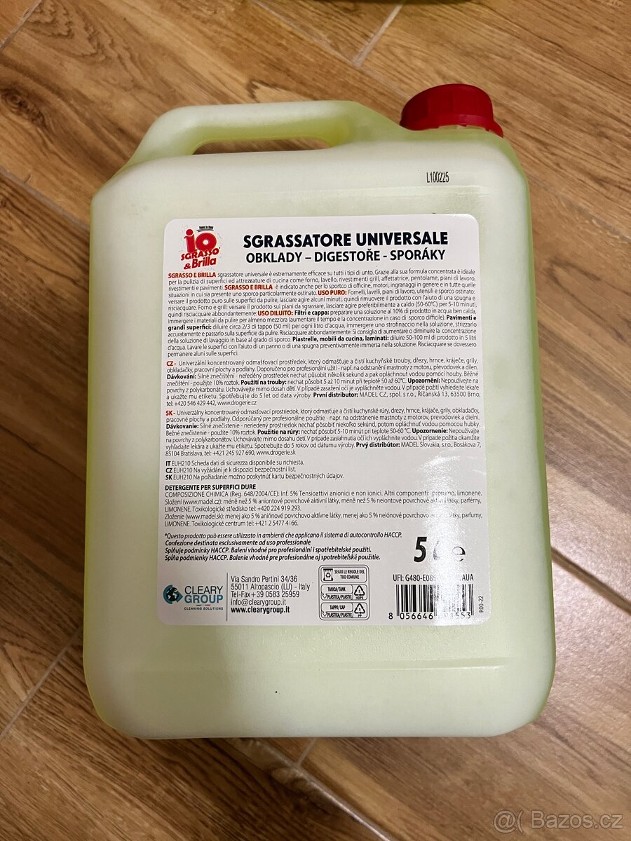 IO sgrasso & brilla 5l - 2