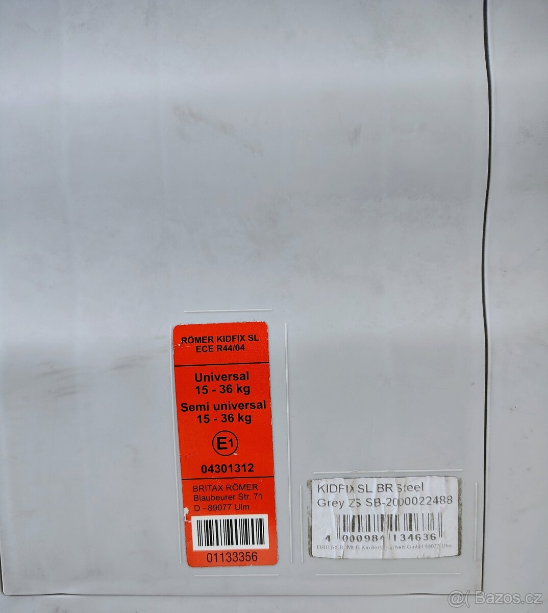 Britax Römer Kidfix SL pro 15-36kg - 2