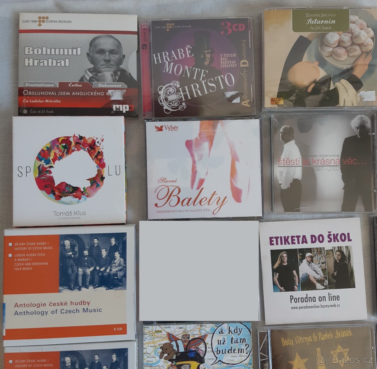 CD česká hudba (ceník v textu) - 2
