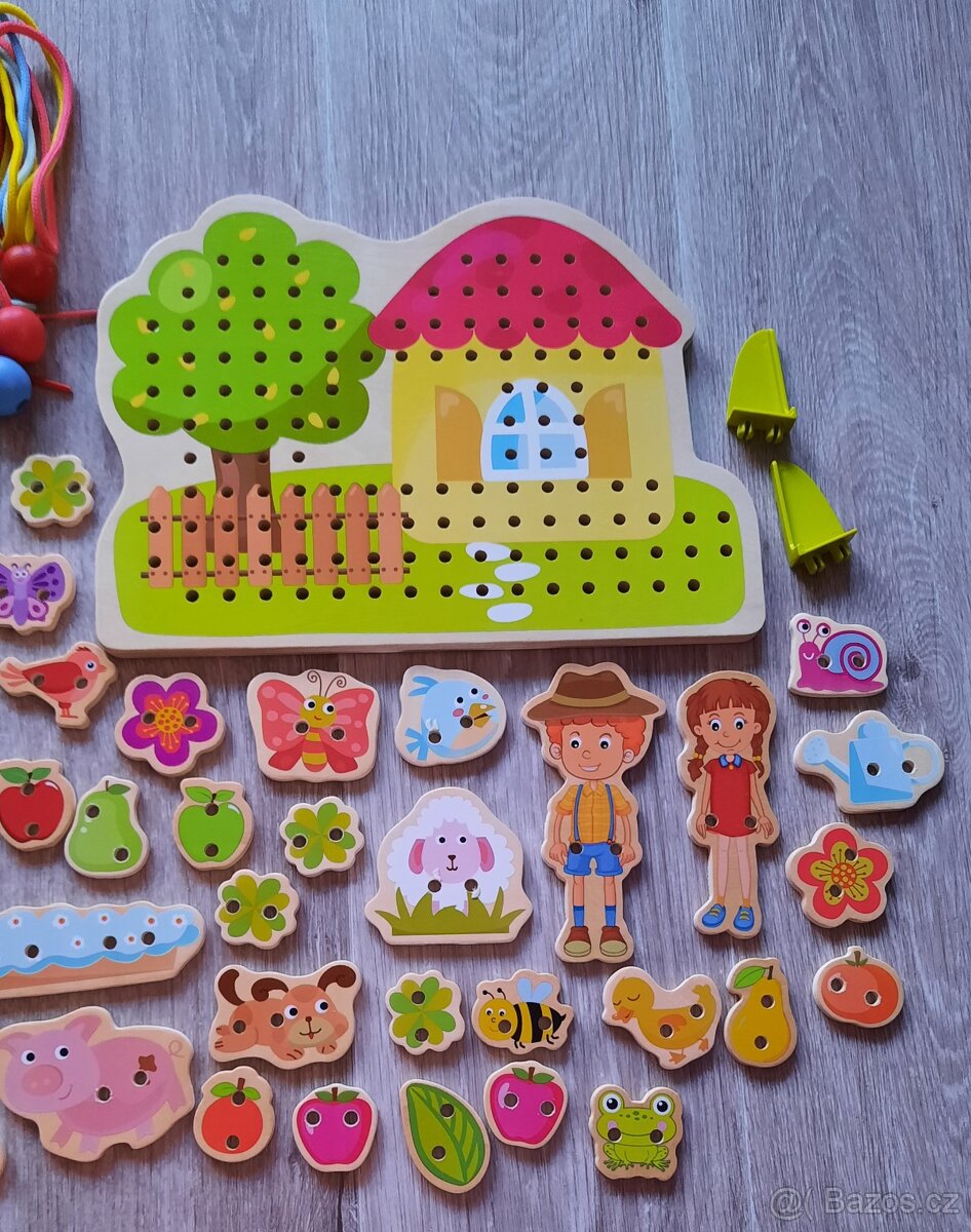 Dvě sady na provlékání - 2