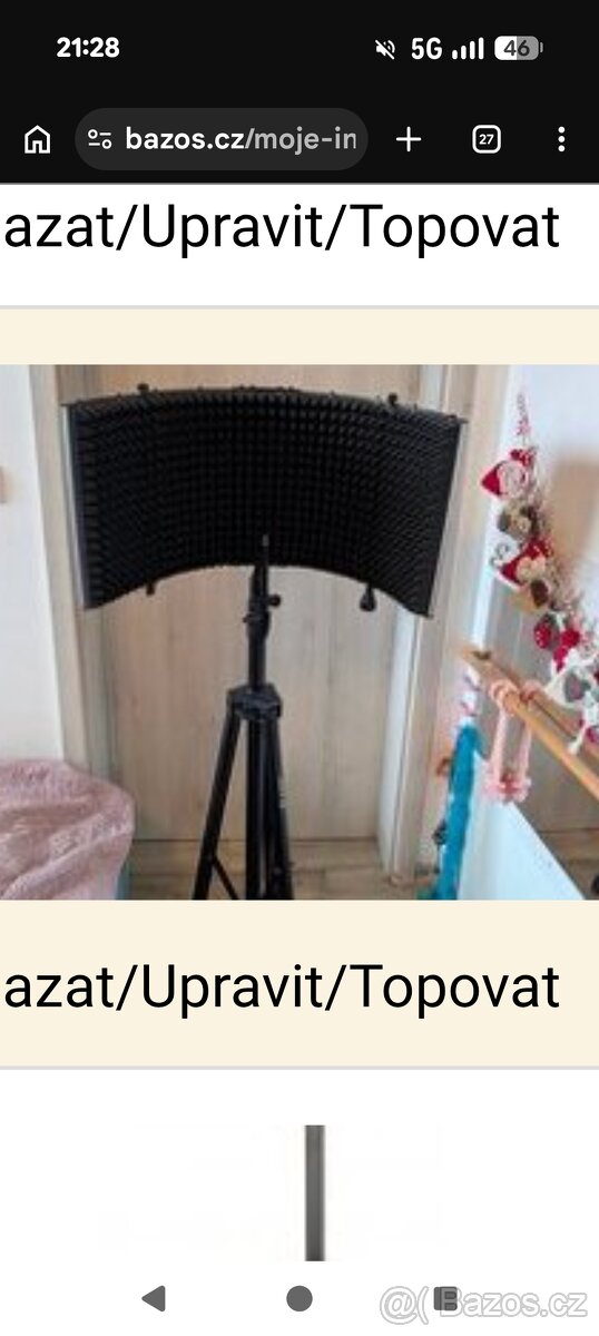 Stojan na mikrofon - 2