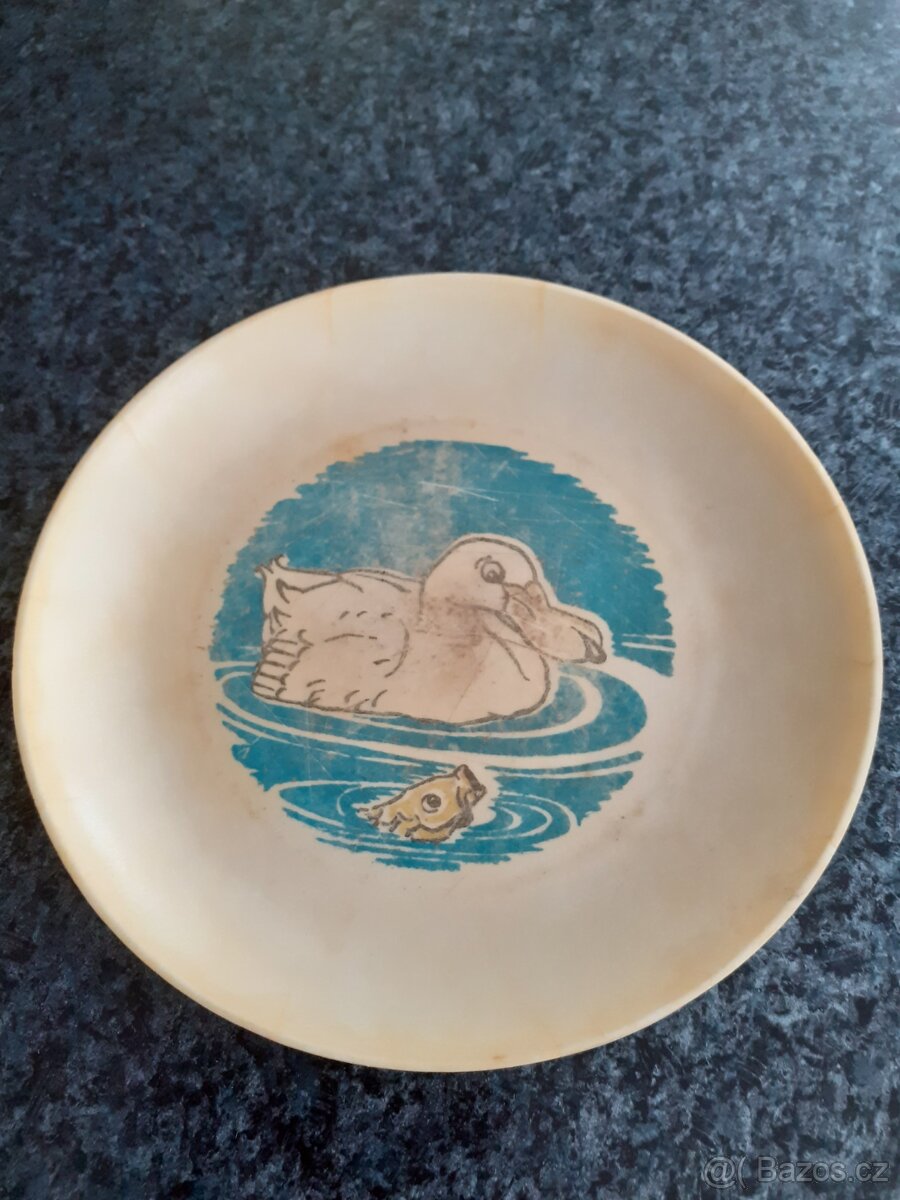 Talířky retro dětské - 2