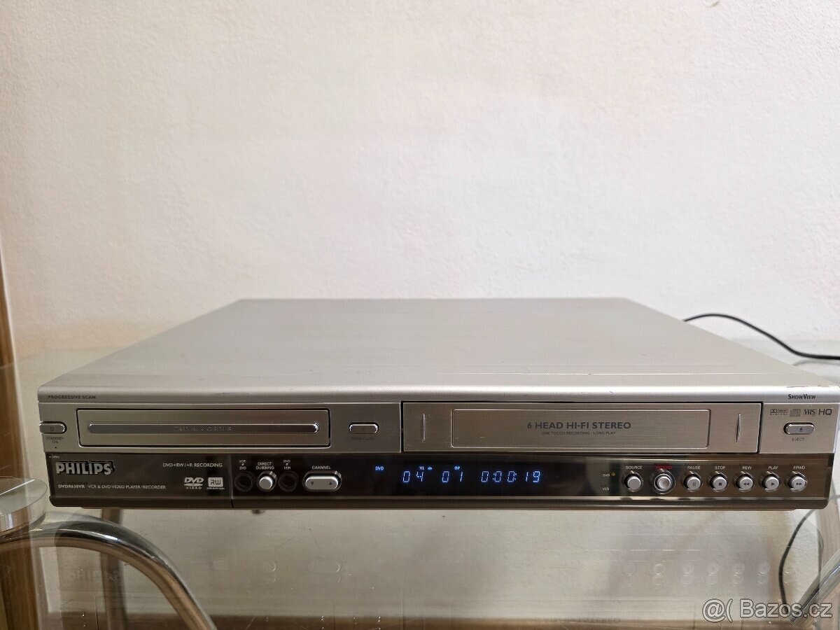 Combo Philips DVD/VCR DVDR630VR - 2