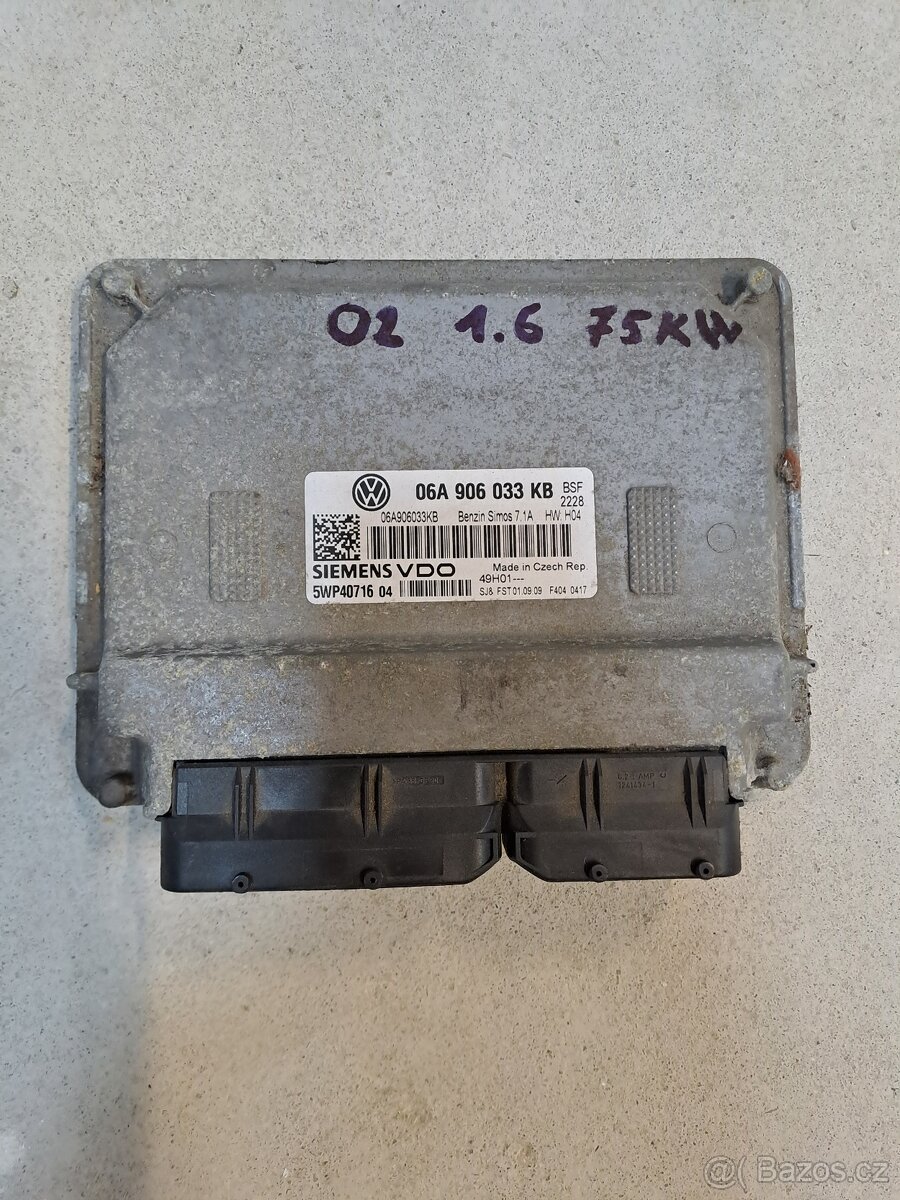 Řídící jednotka motoru VW/Škoda - 2