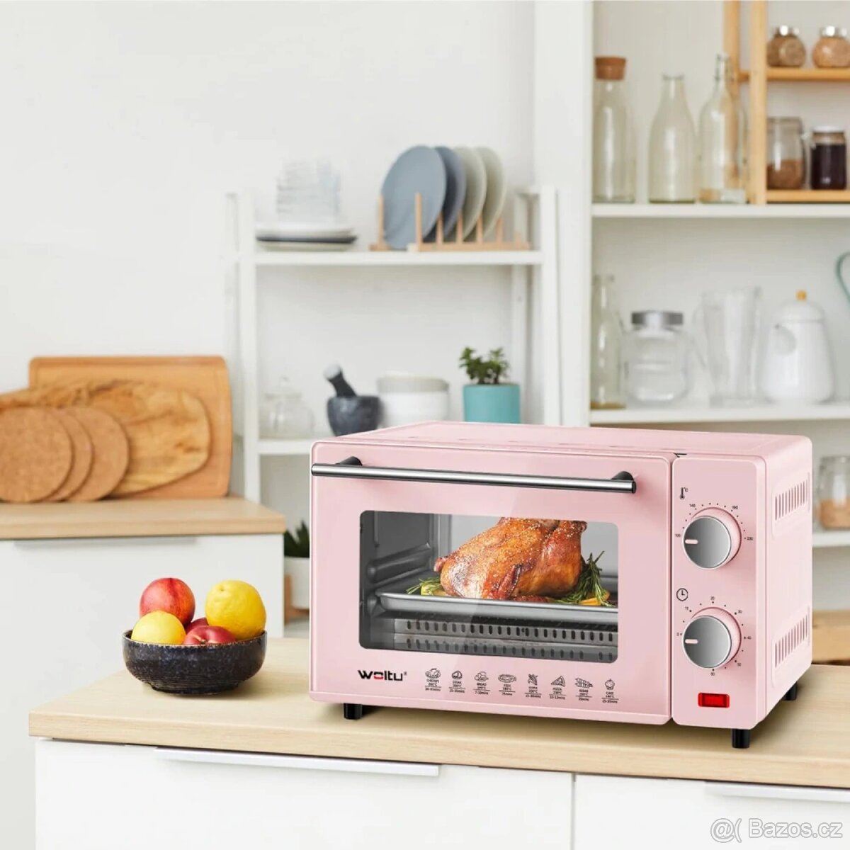 Mini trouba WOLTU 10 litrů, 650 W - 2