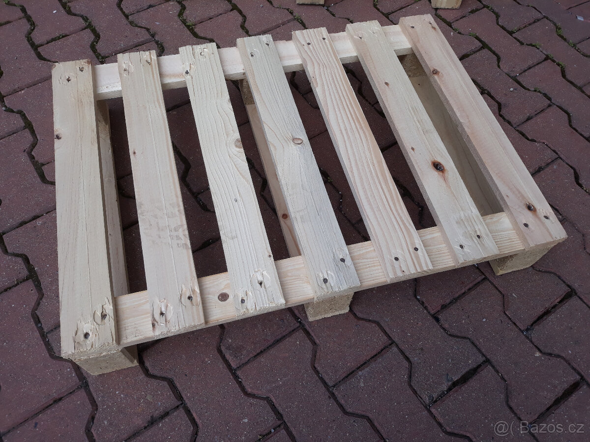 Palety standard 1/2, 80x57cm. Nové - 2