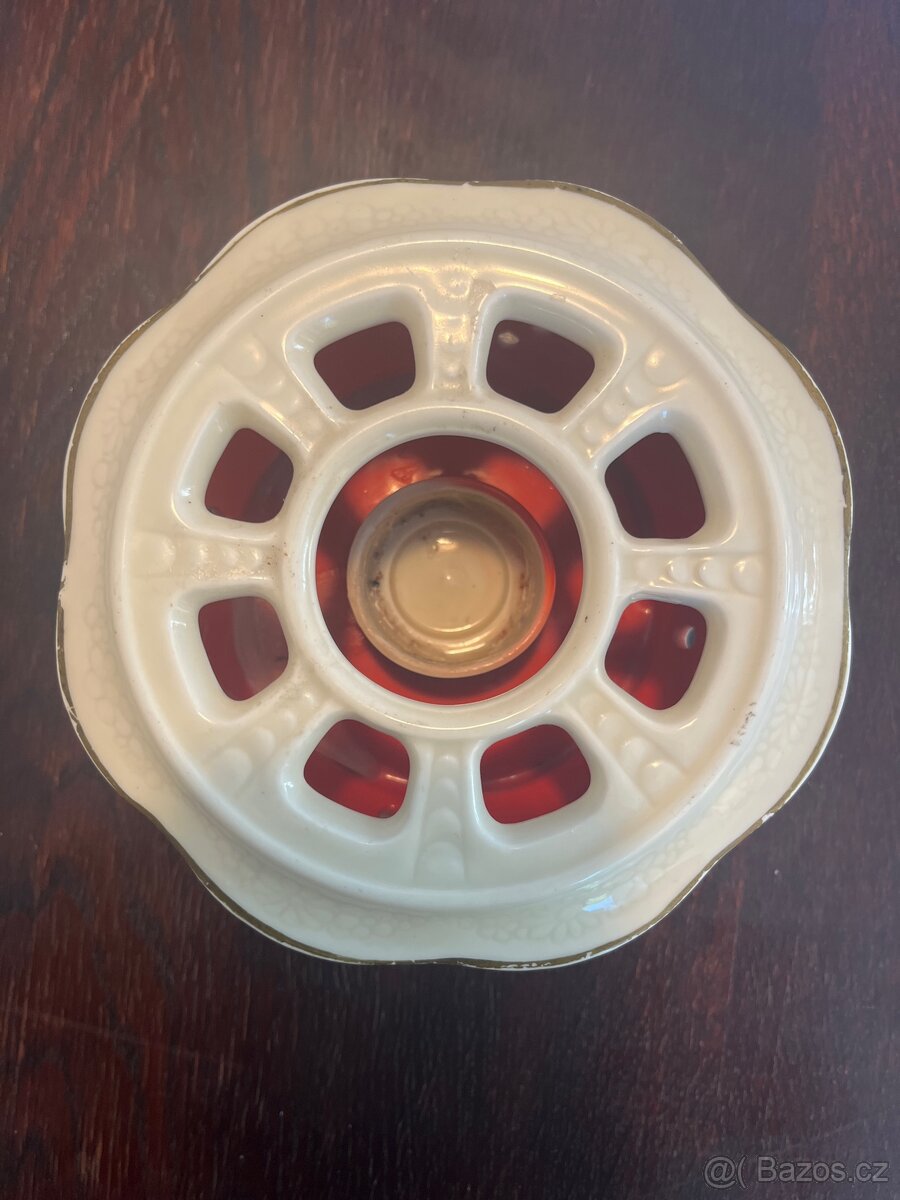 Art Déco ohřívač čaje, Neutettau 16 cm - 2