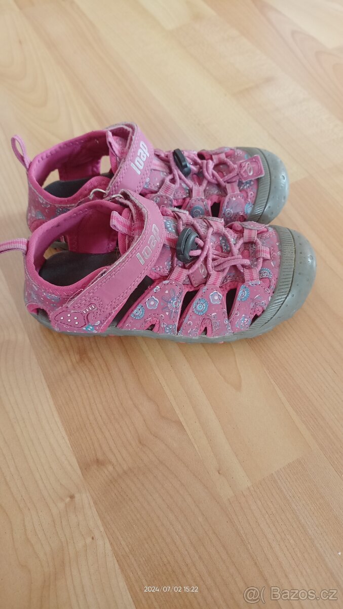 Dívčí loap sandály, vel.28 - 2