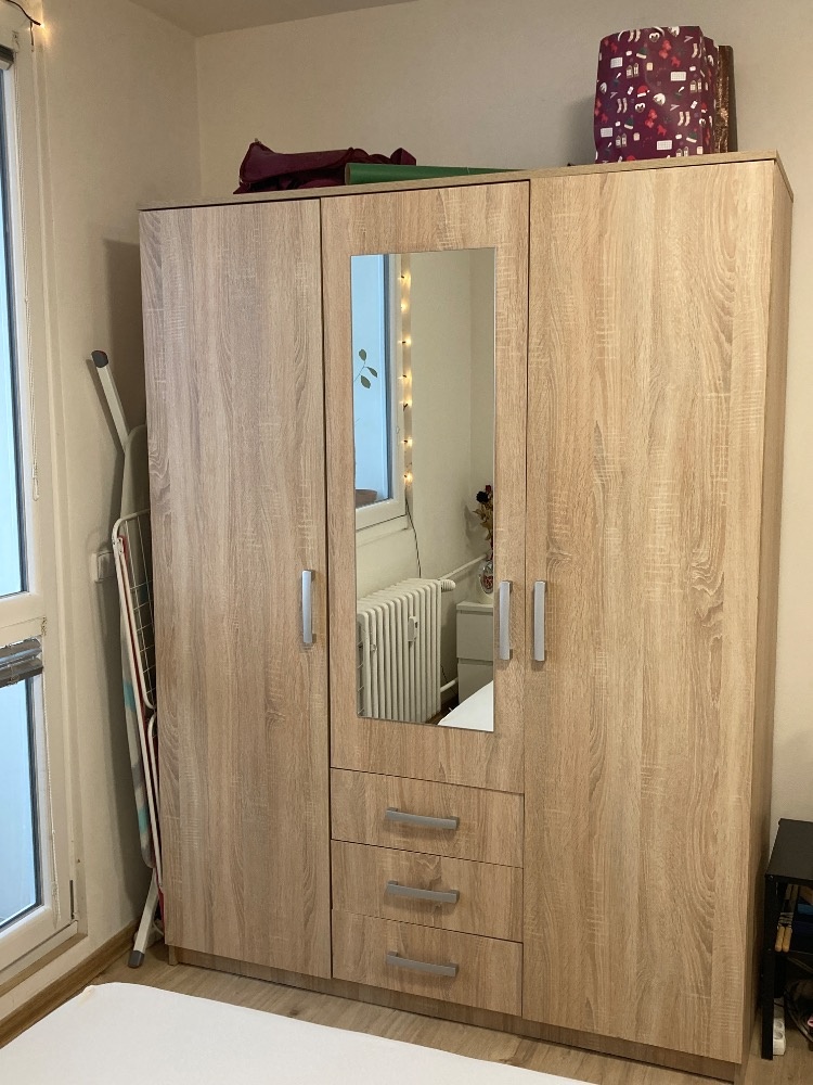 Šatní skříň VELLERUP 151x200 cm - 2