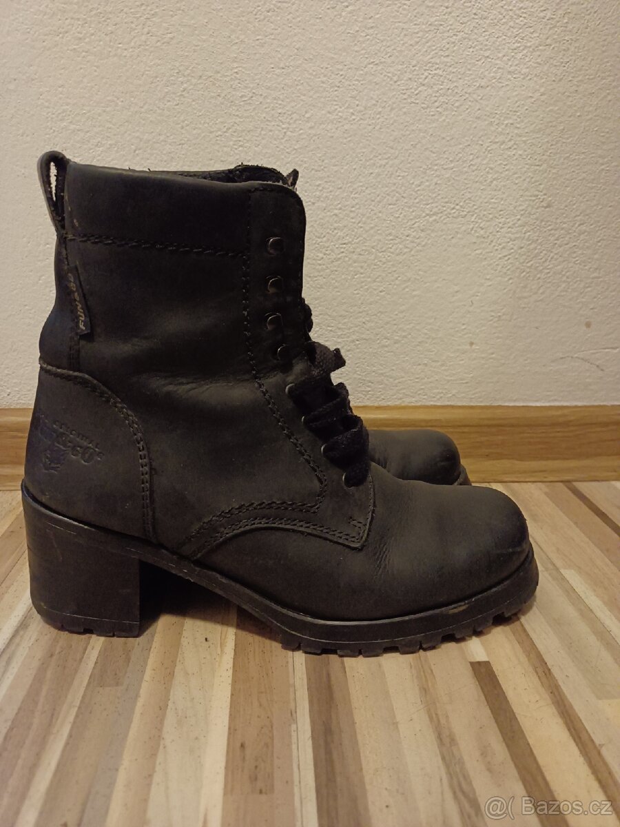 Dámské kožené boty vel.38 - 2