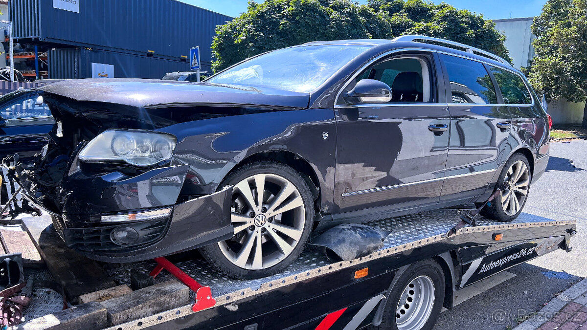 Vůz na náhradní díly VW Passat B6 kombi 2008 BMR KDS LC8Z - 2