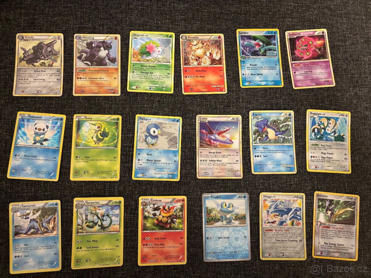 Pokemon Holo karty cca 2010-2012 - 2