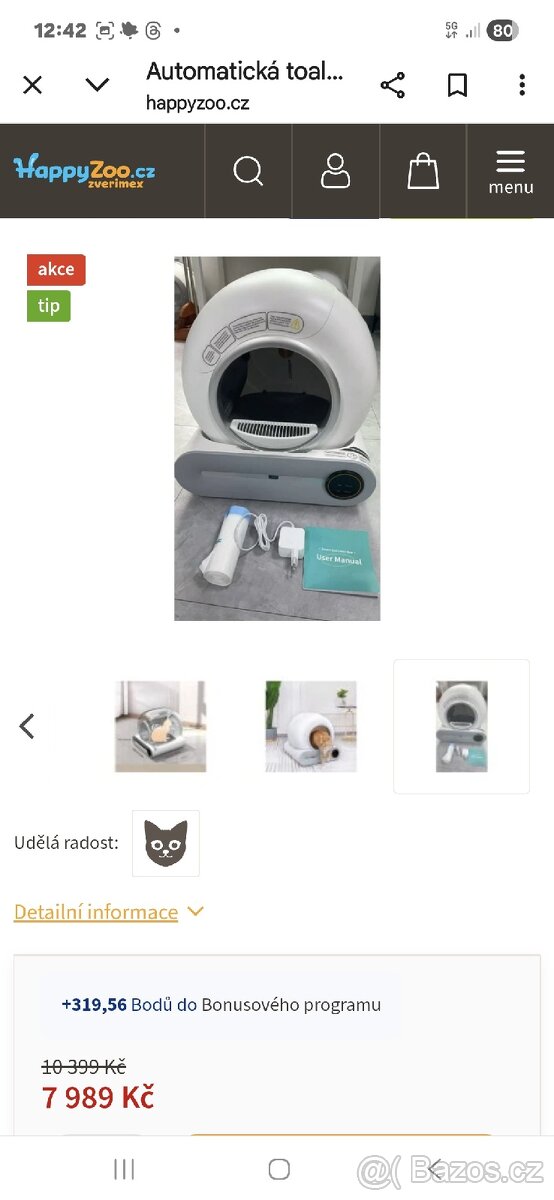 Automatické kočičí WC - 2