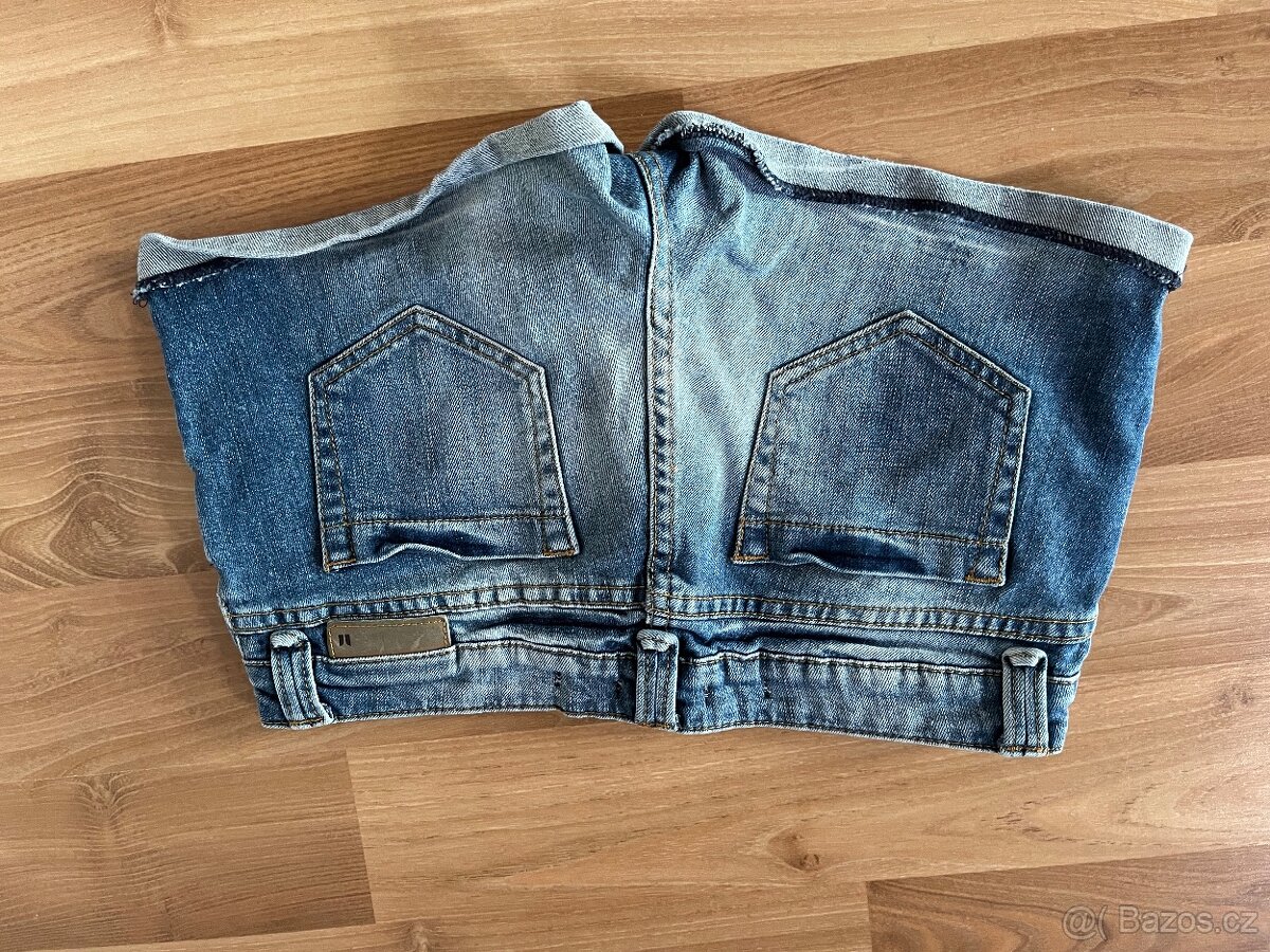 Džínové kraťasy vel.38 - 2