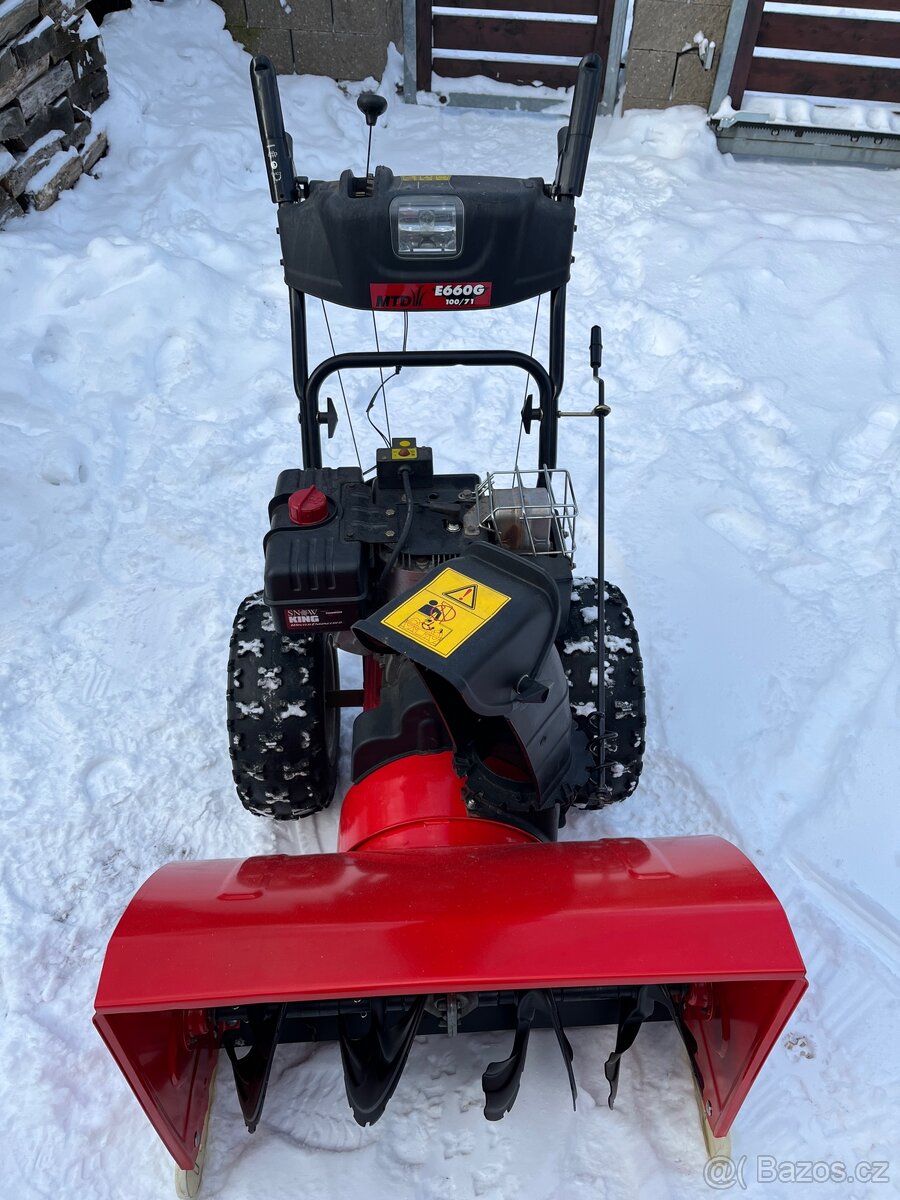 Sněhová fréza MTD E 660 G, 10,5 HP - 2