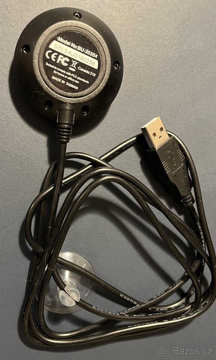 USB GPS přijímač GlobSat BU-353S4 - 2