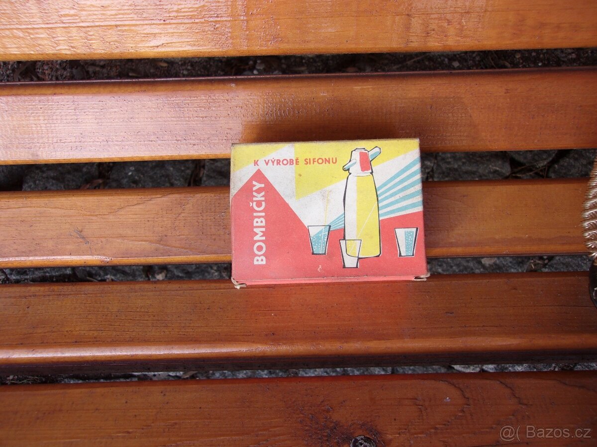 Sifon. lahev + bombičky - 2