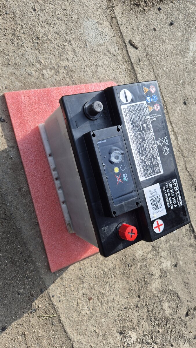 Autobaterie Škoda (Varta EFB) - 2