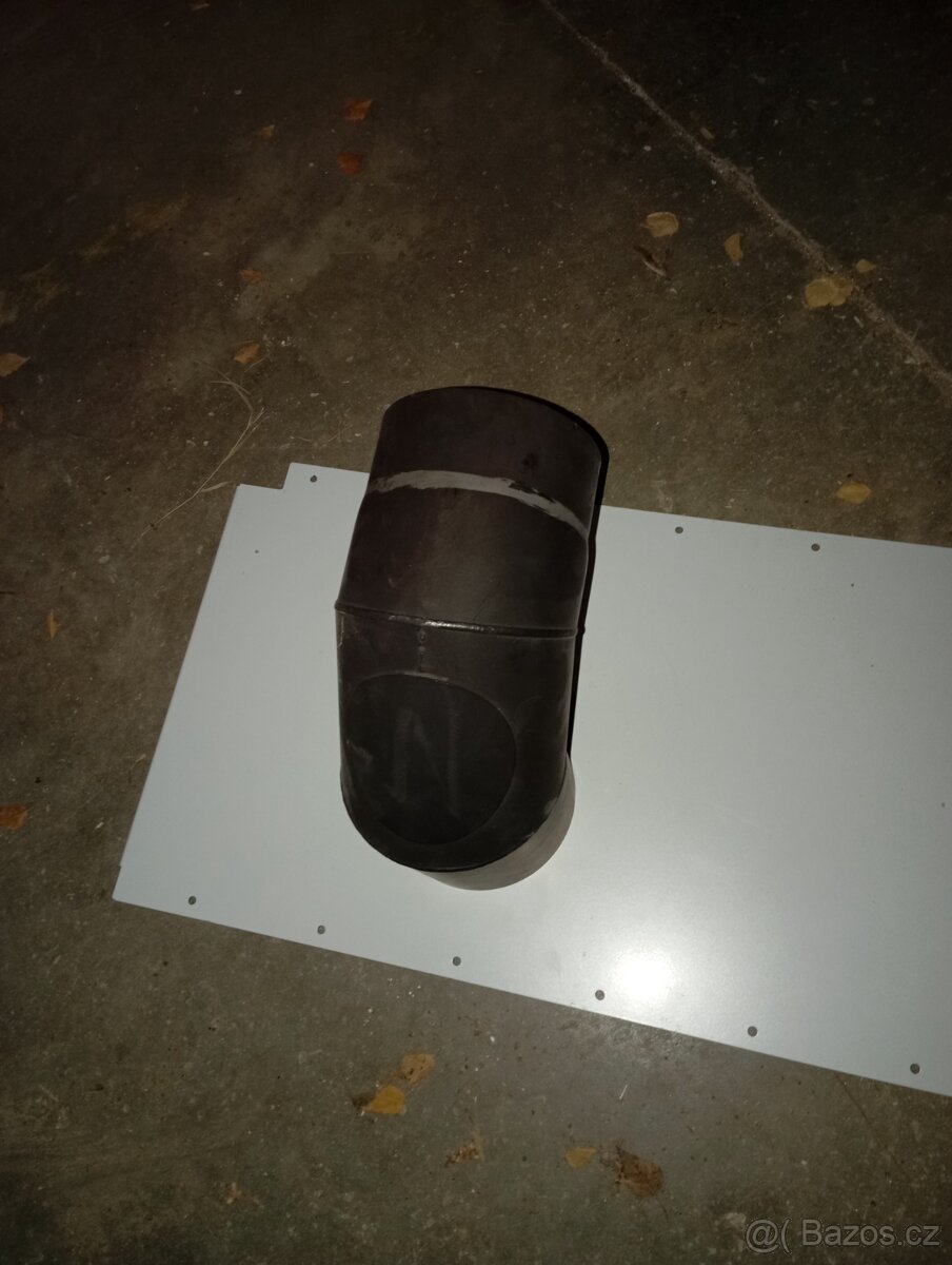 Koleno kouřovod 150 - 2