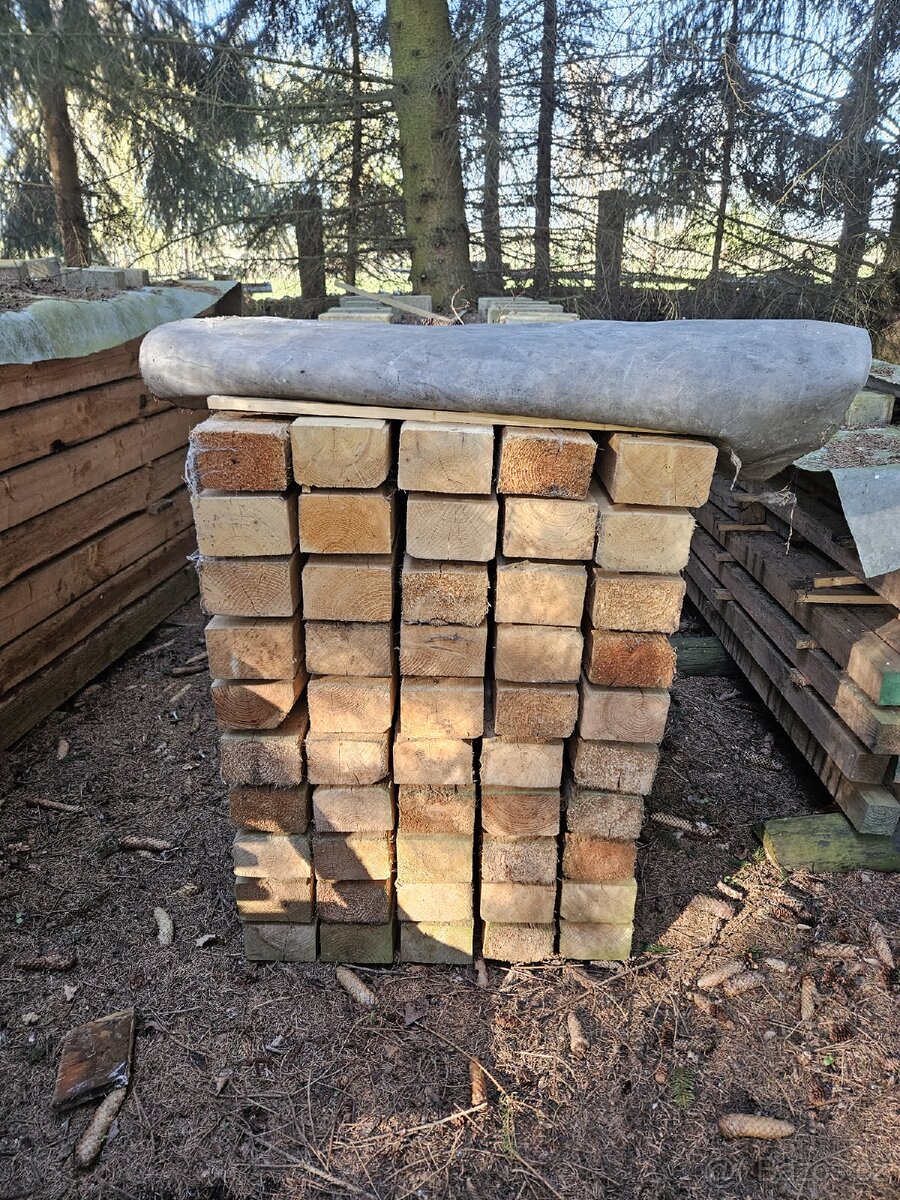 Dřevo - trámky - 2