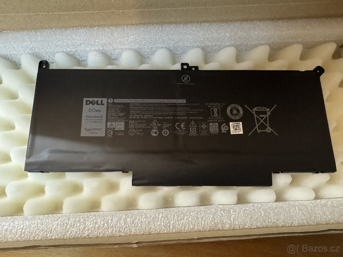 Nová baterie pro notebook Dell F3YGT 60Wh - 2